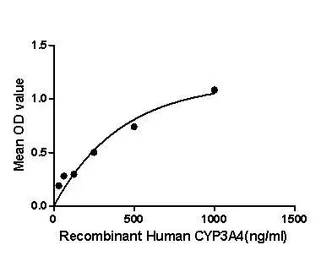 Human CYP3A4 protein, His tag. GTX00198-pro