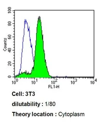 Anti-ARF1/ARF3/ARF5/ARF6 antibody [1D9] used in Flow cytometry (FCM). GTX22806
