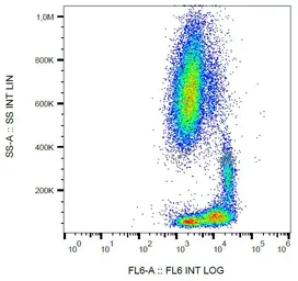 Anti-Integrin beta 1 / CD29 antibody [MEM-101A] (APC) used in Flow cytometry (FCM). GTX80026
