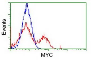 Anti-c-Myc antibody [1A6] used in Flow cytometry (FCM). GTX84066