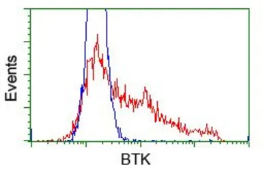 Anti-BTK antibody [12H4] used in Flow cytometry (FCM). GTX84792