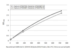 SARS-CoV-2 (COVID-19) Spike (ECD) Protein, Omicron / BA.2.75 variant, His tag. GTX137533-pro