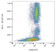 Anti-CD58 antibody [MEM-63] (APC) used in Flow cytometry (FCM). GTX21420-07
